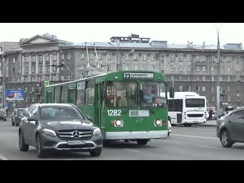 Видео: Новосибирский троллейбус