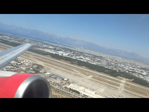 Видео: Boeing 767 AzurAir полёт Анталья - Екатеринбург