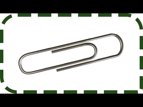 Видео: Скрепка из нитинола / Эффект памяти формы / Nitinol paperclip