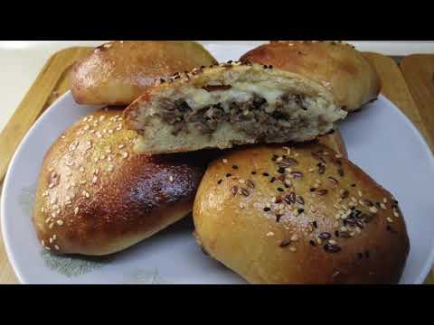 Видео: 231# Булочки с 3-мя видами начинки - закуска, которую должен попробовать каждый – SUB – Yami Yami