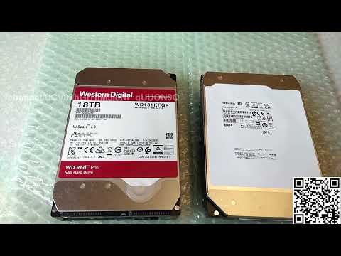 Видео: Жесткий диск WD Red Pro WD181KFGX 18ТБ