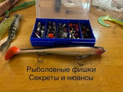 Видео: Рыболовные фишки, Секреты спортсменов, как не покупать груза и джиголовки?