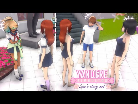 Видео: Узнали, что Сейджи влюблен в другую... в Yandere Simulator Lana's story ч5
