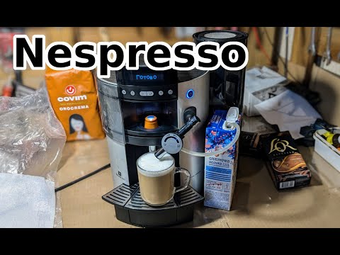 Видео: Siemens Nespresso , обзор и приготовление напитков