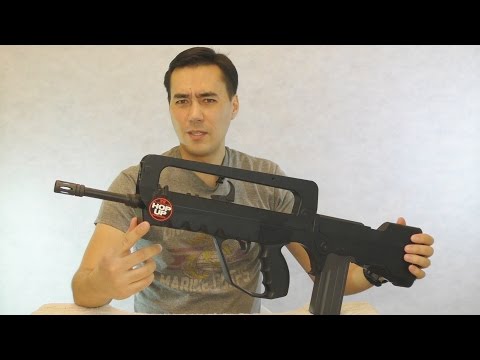 Видео: Обзор первого в истории страйкбольного привода Tokyo Marui FAMAS SV