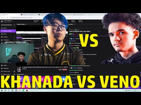 Видео: Ханада объясняет, почему его выгнали, и сталкивается с Веном на стриме | Fortnite Глава 6