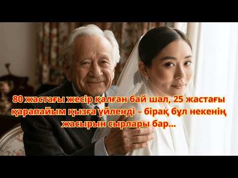 Видео: 80 жастағы жесір бай шал, 25 жастағы қарапайым қызға үйленді – бірақ бұл некенің жасырын сырлары бар