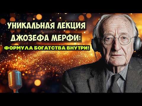 Видео: Редкая лекция Джозефа Мёрфи на радио в 1970-х: Главный ключ к вашему богатству