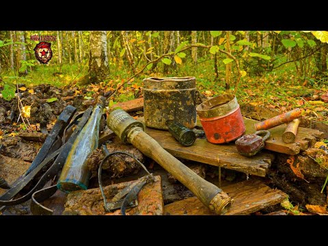 Видео: НАХОДКИ С ТЫЛОВЫХ ПОЗИЦИЙ НЕМЦЕВ / RELICS FROM THE GERMAN REAR POSITIONS