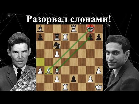 Видео: Рашид Нежметдинов - Михаил Таль 💥 Москва 1957 ♟ Шахматы