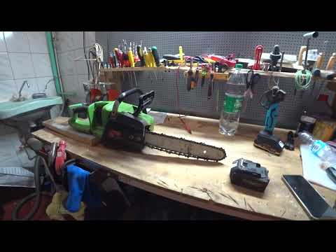 Видео: Аккумуляторная пила Procraft pka40/2 отзыв после 2 лет работы