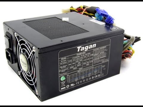 Видео: Блок питания TAGAN 480W (сгорели поддельные, китайские транзисторы) Повторный ремонт.