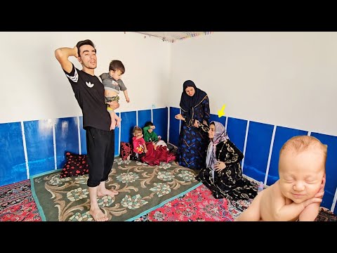 Видео: Один шаг к отцовству: сострадательная забота Али в момент боли Сакине