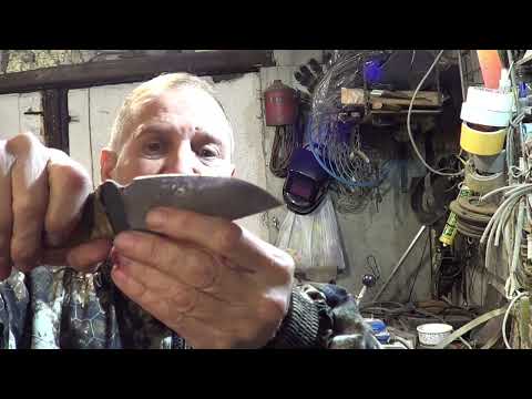 Видео: Нож "Дядя Толя" ( х12мф, 60-62 HRC ) и моя Мастерская