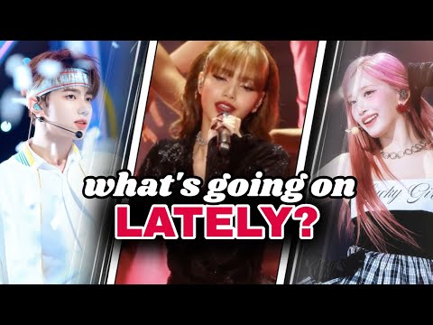 Видео: Обзор/краткий обзор недавних живых выступлений (Kpop и не только!)