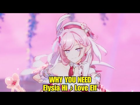 Видео: Honkai Impact 3 8.5: ПОЧЕМУ ВАМ НУЖНО - Elysia Hi ♪ Love Elf