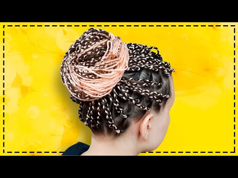 Видео: Как заплести афрокосички с нитками? Модные причёски с длинными волосами