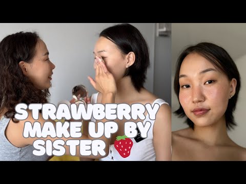 Видео: Strawberry Make Up 🍓 Трэнд болоод байгаа будалтыг туршсан нь 💄💋🍓