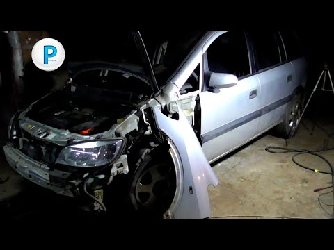Видео: Как снять бампер и крыло Опель Зафира А