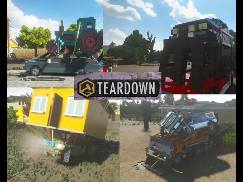 Видео: Вернулся в TEORDAWN и сделал машины с постройками