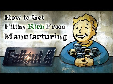 Видео: Как разбогатеть на производстве 💰 Fallout 4 No Mods Shop Class