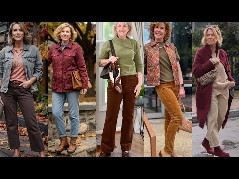 Видео: Натуральные женщины старше 50 60 70 лет | Новые тенденции моды для женщин | Весна/зима Осень 2026