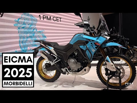 Видео: EICMA 2025: Морбиделли MBP и Кивэй