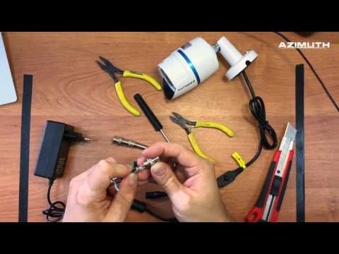 Видео: Шаг 1.  Подключение видеокамеры