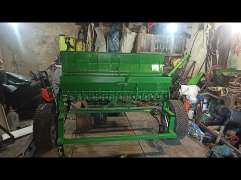 Видео: Кіна Польська сівалка ,(Повна реконструкція.)