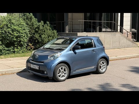 Видео: Toyota iQ 2008 лучший компактный авто! 1.0 CVT