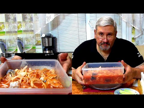 Видео: Скумбрия в томатном соке. Такого вы еще не ели. Мужик на кухне.
