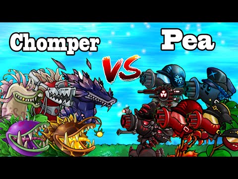 Видео: Испытание PVZ Fusion 2.7!! Команда Гороха против команды Чомпера — кто победит?