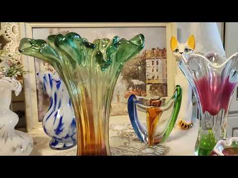 Видео: 🌈Цветное стекло 🌈#богемия#Красный#Гигант#Красный#Май#Неман#