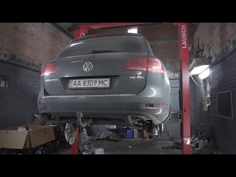 Видео: Touareg С пробегом 614 000 км.Ставлю Шестипоршневой Суппорт