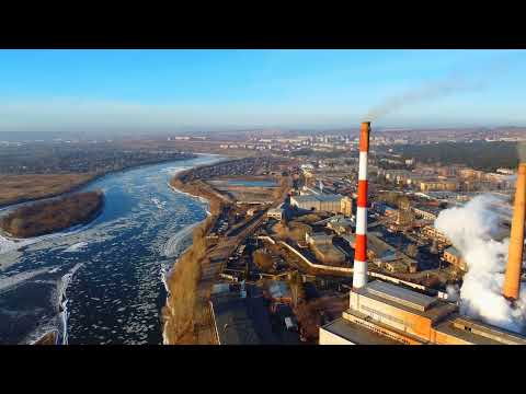 Видео: Глазами дрона правый берег Канска.