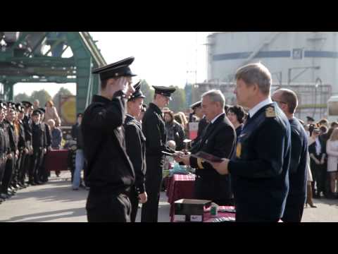 Видео: Крузенштерн: встреча и посвящение / Kruzenshtern: homecoming and an ordination ceremony
