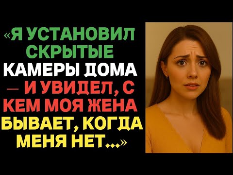 Видео: «Я установил скрытые камеры дома — и увидел, с кем моя жена бывает, когда меня нет...»