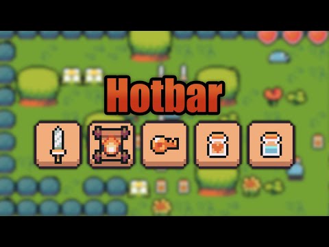 Видео: Как создать HOTBAR в GODOT | ARPG S02E01 | учебник | GDScript