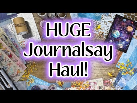 Видео: ОГРОМНЫЙ улов от Journalsay! Красивые и недорогие принадлежности для журналов