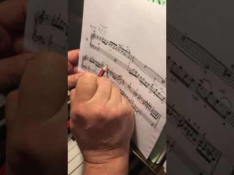 Видео: Фрагмент урока online  Bach Kleine Präludium  6 d moll  aus Zwölf kleine Präludien