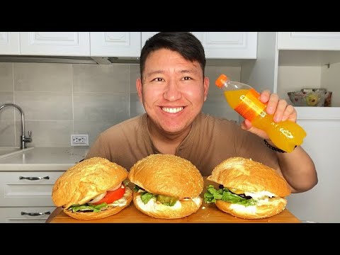 Видео: МУКБАНГ ДОМАШНИЕ БУРГЕРЫ  🍔 MUKBANG HOMEMADE BURGERS не ASMR