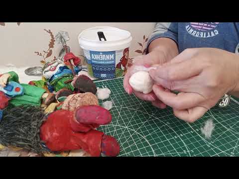 Видео: Как сделать иголочки для ватного ëжика.