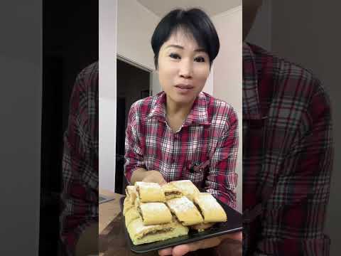 Видео: 🍪 Рассыпчатое печенье с нежной начинкой внутри!#оченьвкусно #рецепты 