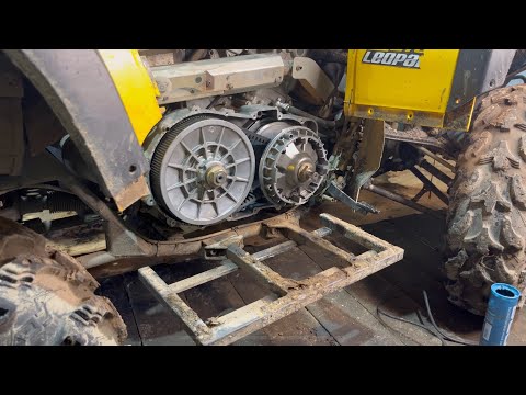 Видео: Обслуживание вариатора на квадроцикле Stels Leopard 500