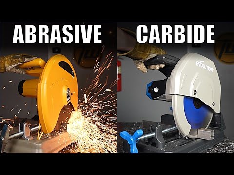 Видео: Лучше ли твердосплавные отрезные пилы? Абразивные и твердосплавные отрезные пилы по металлу