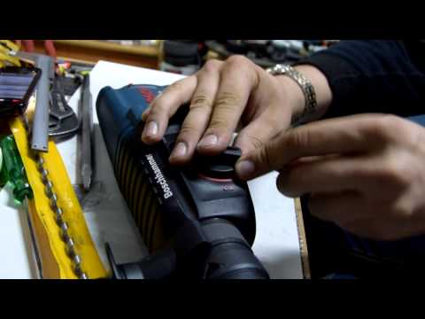 Видео: Как поставить переключатель режимов на перфоратор 2-26 Bosch