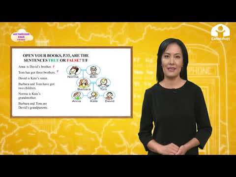 Видео: Английский язык 4-класс / Family members / ТЕЛЕСАБАК 13.10.20