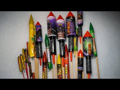 Видео: РАКЕТЫ! Лучший обзор на ракеты. Запускаем ракеты sky rockets, салюты и свистульки. Моя пиротехника