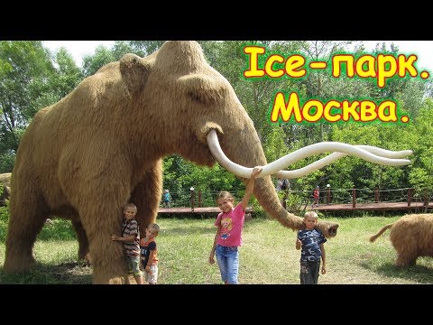 Видео: Ice - парк в парке Сказка. Москва. (07.18г.) Семья Бровченко.