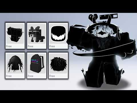 Видео: 30 БЕСПЛАТНЫХ ЧЁРНЫХ ПРЕДМЕТОВ 🖤⚫ УЖЕ В ROBLOX! 2025 🤯